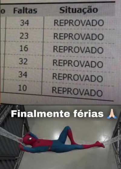 Ele j&aacute; tava 