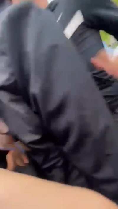 Some guys having an altercation bc he insulted someone&rsquo;s girlfriend 