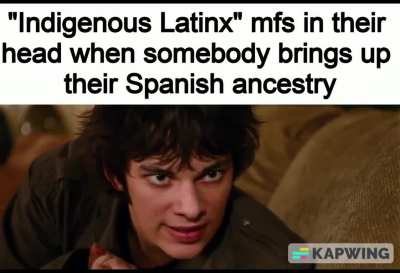 These wannabe "native" dumbasses who never been in LatAm let alone know anything about Latino culture have been infesting the damn internet as of recent. As a Chicano myself, LARPing as a Southwestern US or Aztec native does not make you any more "unique"