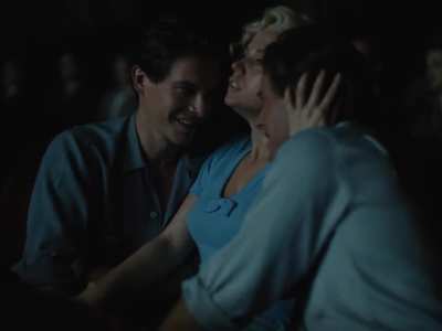 Ana de Armas getting fingered at the movies