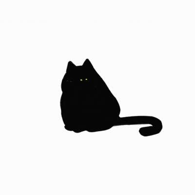 animated my first gif. Behold void cat