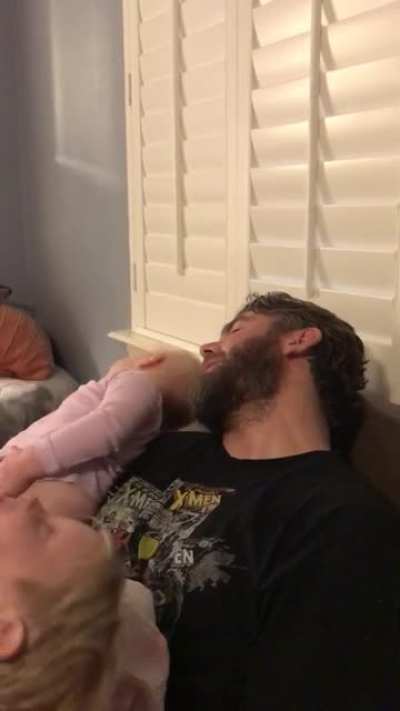 My friend&rsquo;s favorite game to play with his daughter is &ldquo;waking up from nap time&rdquo;