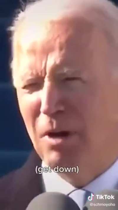 Ou yeah mr Biden