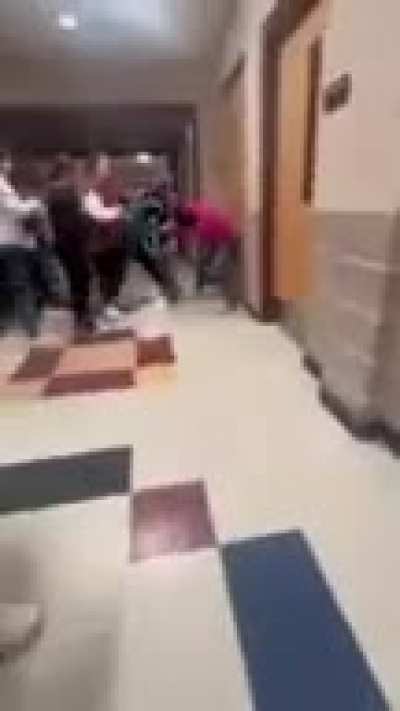 A middle school fight that happen a while ago