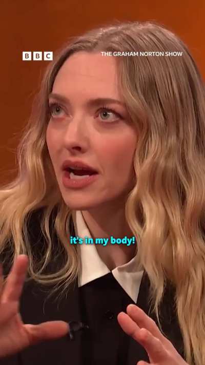 With Margot Robbie on Graham Norton talking about “Mean Girls”