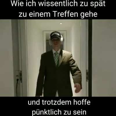 Immer zuversichtlich bleiben