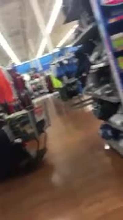 Woman flips out at Walmart over toddler's "squeaky" shoes