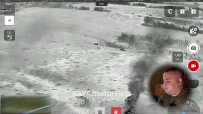 [Part 3 of 3] UA 54th Mechanized Brigade's "Battalion K-2" posted an uncensored Telegram version of their long form video showing the defeat of a chaotic Russian "meat wave" assault on the group's positions. [Story in comments + YouTube version link for a