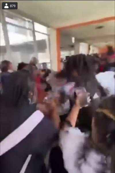 High school fight ends in shots being fired