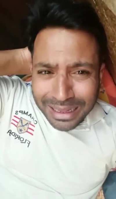 Rizwan realising that he lost his Test spot to Sarfaraz permanently. But then, also realising that Pak narrowly escaped their 3rd consecutive Test Series defeat at home.