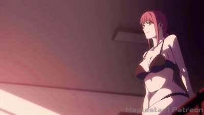 Makima gives Denji a 
