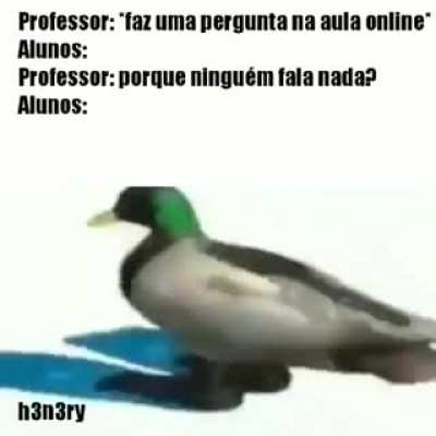 O meme e cringe e saturado mas tem uma quest&atilde;o q o torna interessante e.....TEM UM PATO GIRANDO COM MUSICA DE FUNDO