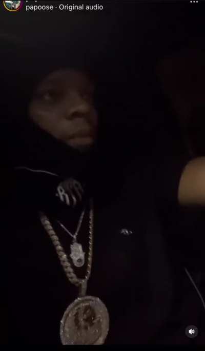 Papoose with the food for thought!