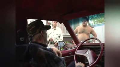 Lahey, what the fuck you lookin at with your skirted egg?
