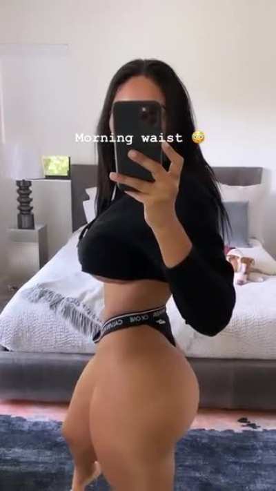 No waist.