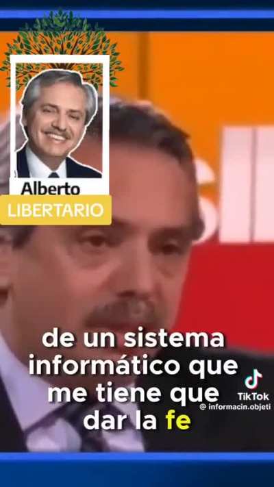 Alberto denuncio a Milei por decir lo mismo que dijo el