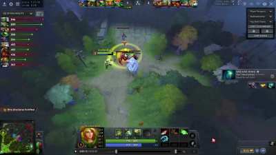 Bug: Creeps continue attacking tower while hero is right there attacking them!