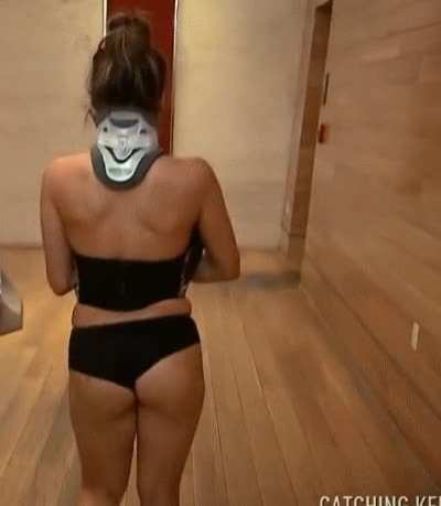 Nikki Bella - Even a towel can't contain her body