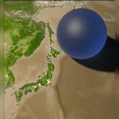 All Earth&rsquo;s water in a bubble. Credit: usgs.gov