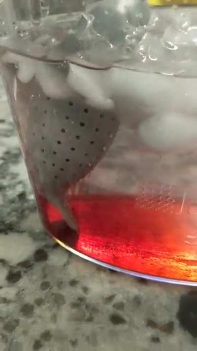 Berry tea in the manatea was perhaps a mistake
