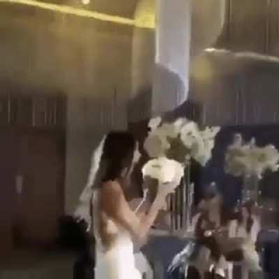 "There will be only one bride today."