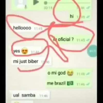 Não é fake mukinha