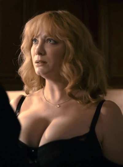 Christina Hendricks as Beth Boland Good Girls S04E05 (Bra Scenes) 1080p