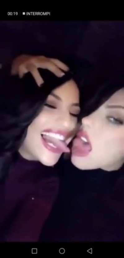 Long Tongue Sucking | Kissa Sins &amp;amp; Adriana Chechik