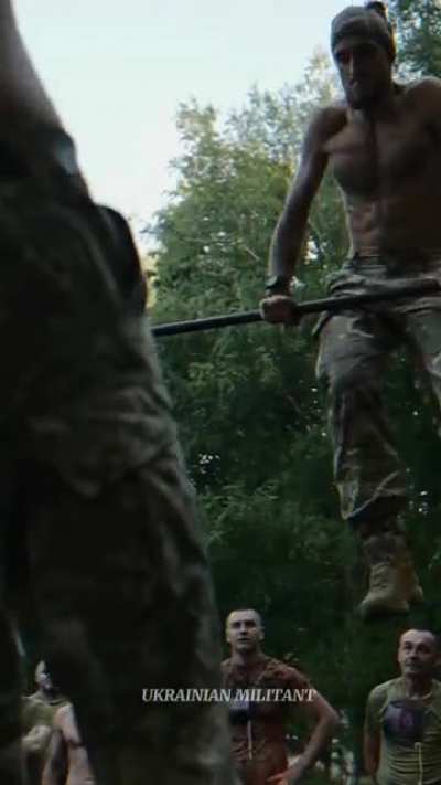 UA 47th Regiment (Polk) training routine