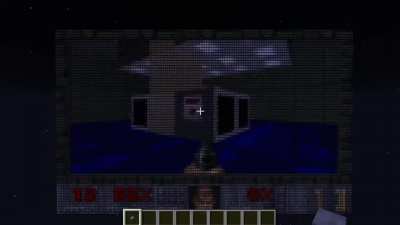 I made a Minecraft port for Doom using Armor Stands and Hex Colors.