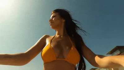 sunny day at the beach