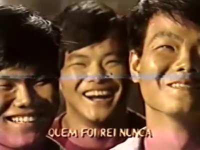 Propaganda para o Plebiscito de 93 "Vote no Rei"