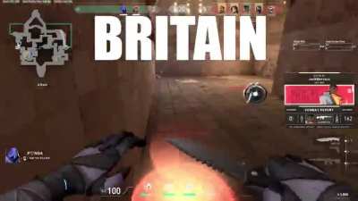 I made the "Britain" meme in Valorant.