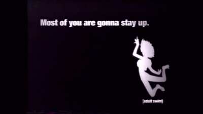 Since you guys loved the old Adult Swim trailer, here are some late-night 2003 bumpers from the good old days. The "Beboy" one always puts a smile on my face.