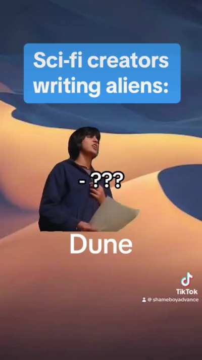 &ldquo;What if they all just&hellip; hate aliens? Write that down.&rdquo;