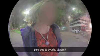 Chica de 14 años se escapó de la casa y el tótem de seguridad de Belgrano la asistió