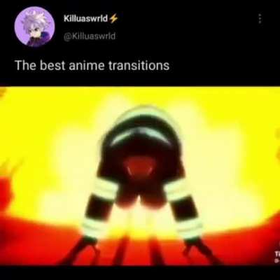 Best anime transition