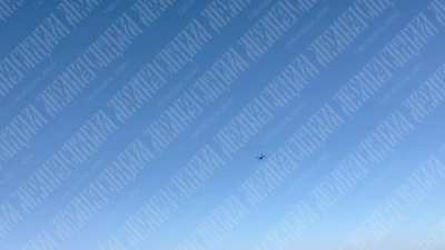 Russian soldier shoots a drone on the first try, a second drone manages to fly away after he misses it multiple times, location and date unknown
