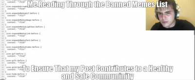 r/unpoopularopinion banned memes are good 😳😳😳