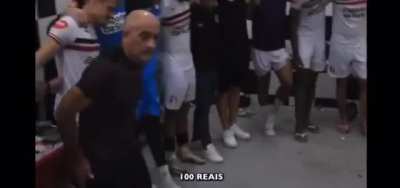 Olha s&oacute; a prele&ccedil;&atilde;o do time do Santa Cruz antes do jogos KKKKKKKKKKKKKKKKKKKKKKKKK
