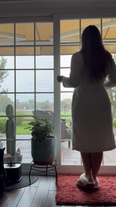 A rainy day, &amp;amp; a full moon!