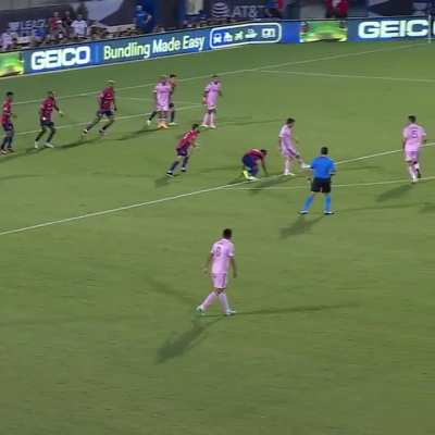 Messi anoche