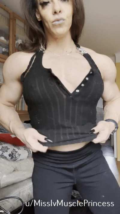 How do you feel knowing that my arms are more buffed than yours