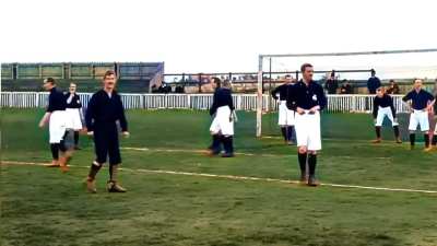 The world&rsquo;s first filmed soccer match with corrected speed: Glentoran vs. Cliftonville, Northern Ireland, 1897, now in color