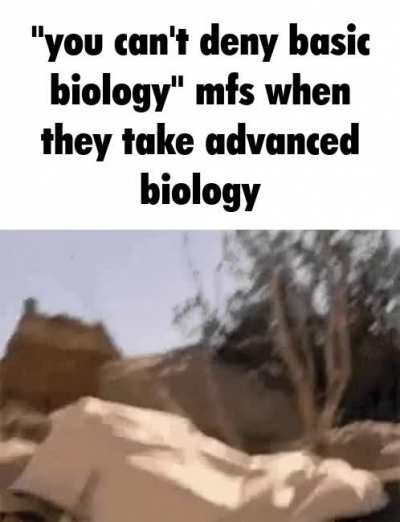 They are scared of science