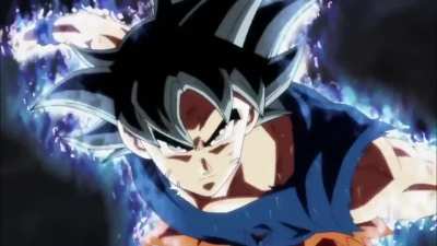 The way Goku dodges Jiren and flips back to doge Jiren once more is full of the exaggerated swagger of an anime prota-