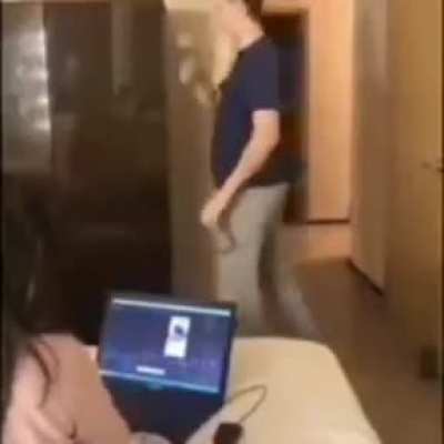 Internet service jumpscare