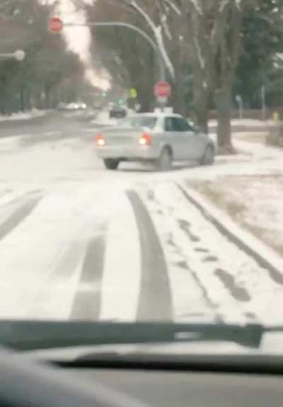 Gotta be careful when it rains and snows