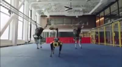 Golden Robotic Wind