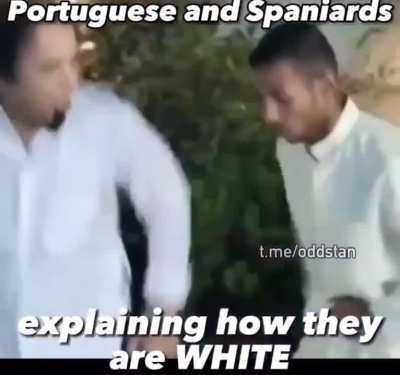 "we are white Europeans saaar ☝️🙏🙏"